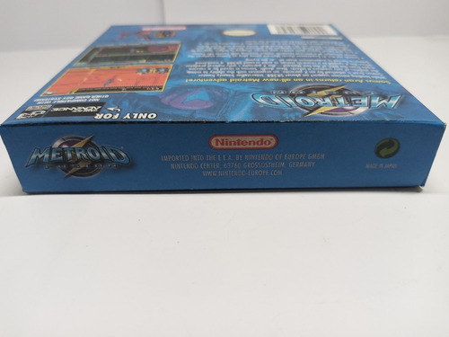 Imagen 7 de 9 de Metroid Fusion + Caja Custom - Game Boy Advance Rpro