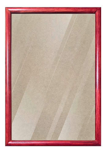Marcos De Madera 50x70cm. Variedad De Espesor, Todo Incluido Media Caña 2.5cm Avellana
