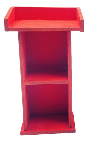 Soporte De Madera Para Casa De Muñecas En Escala 1:12, Rojo