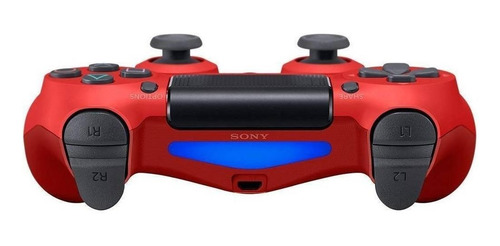 Imagen 3 de 5 de Joystick inalámbrico Sony PlayStation Dualshock 4 ps4 magma red
