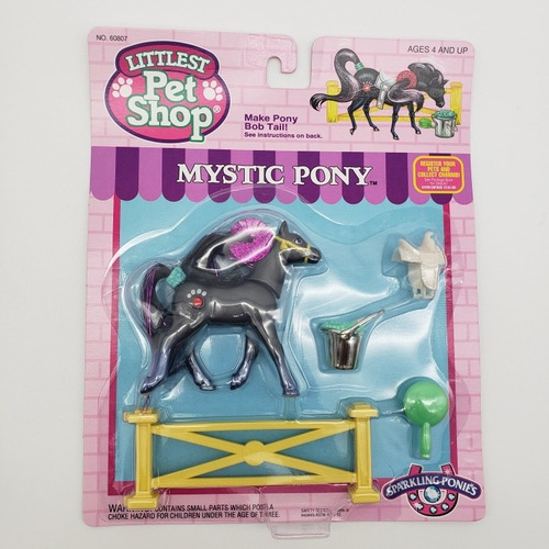 Littlest Pet Shop Vintage Kenner Lps Pony Mystic 