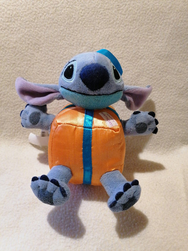 Peluche Original Stitch Happy Birthay Disney 16 Cm. 