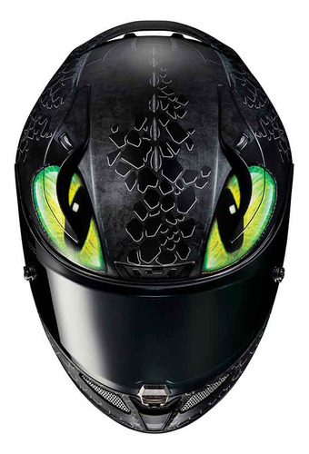 Capacete Hjc Rpha 11 Toothless Universal Dragão Banguela 56