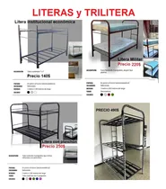 Comprar Literas Y Triliteras Metalicas. Fabricamos 3 Tipos De Litera