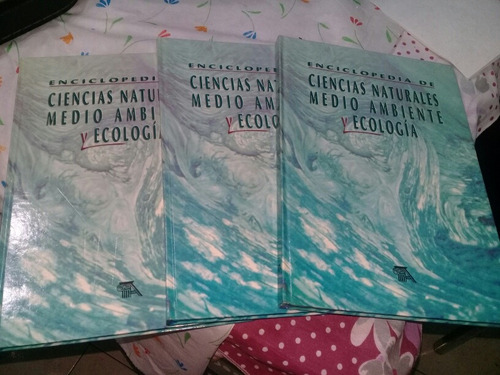 Enciclopedia Ciencias Naturales Medio Ambiente X 3 Tomos