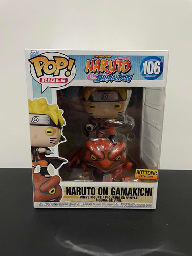 Funko Pop! Naruto On Gamakichi