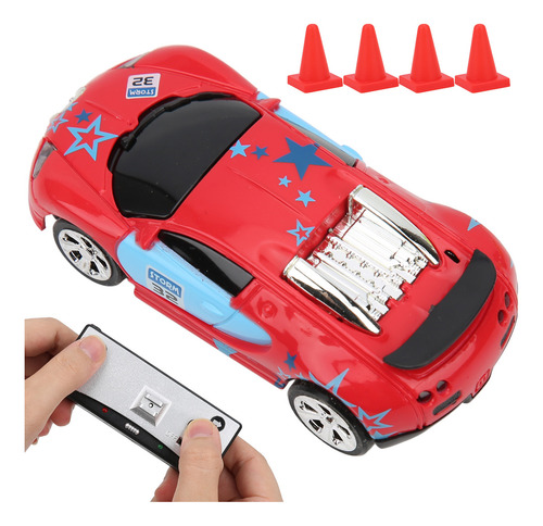 El Coche Con Control Remoto Rojo Mini Rc Puede Alimentar La