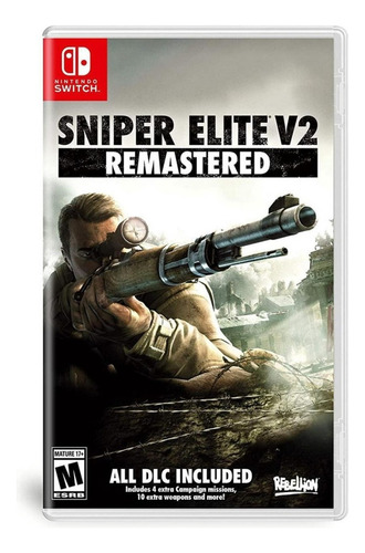 Sniper Elite V2  Remastered Switch Mídia Física Seminovo