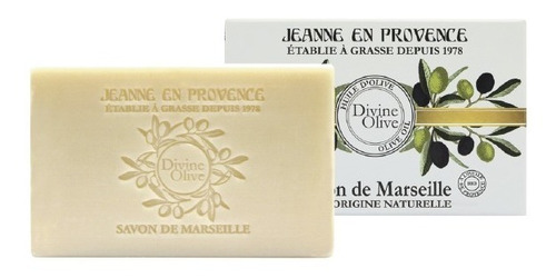 Jabón En Barra Frances Jeanne En Provence Divin Olive 200g