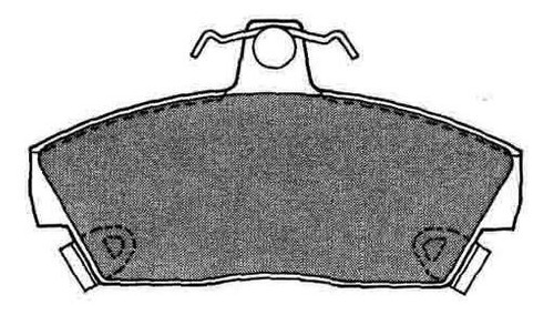 Pastilla De Freno Rover Mg 414 Sci 90/94 Delantera