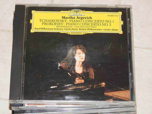 Cd 2037 - Tchaikovsky Prokofiev Piano Concerto  Argerich