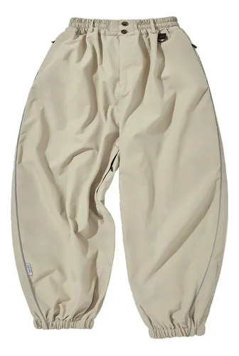 Pantalones De Esquí Impermeables De Doble Capa Para Hombre Y
