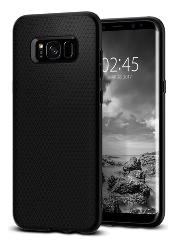 Funda Case Protectora Tpu Spigen P/galaxy S8 Plus (negro)