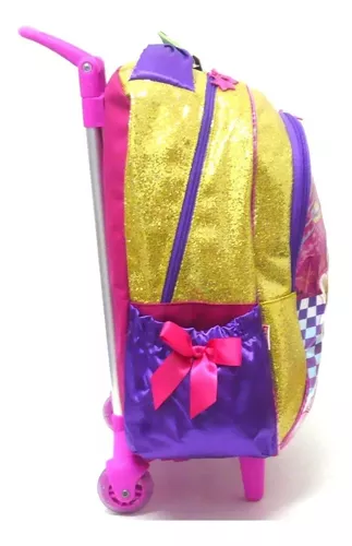 Mochila Barbie A Princesa e A Pop Star G Rosa