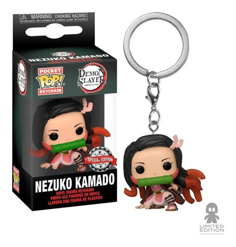 Funko Pop Pocket Keychain Demon Slayer Nezuko Kamado