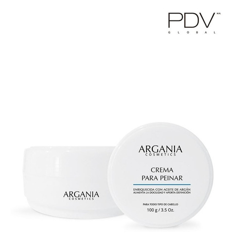 Crema Para Peinar Enriquecido Con Aceite De Argan