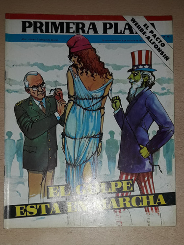 Revista Primera Plana N°23 Septiembre Octubre De 1983