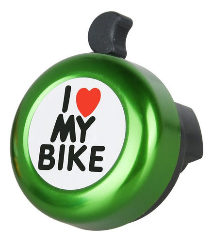 7-almond Timbre De Bicicleta  I Love My Bike I Like My B.