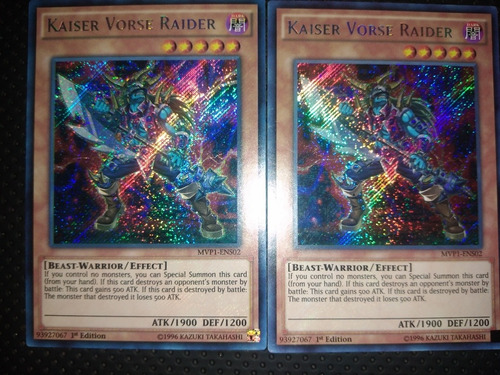 Set Yugioh Káiser Vorse Raider 