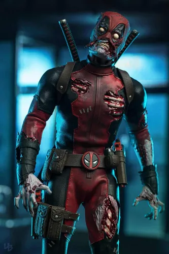 Hot Toys Zombie Deadpool Marvel Cms06 Figura 1/6 Fpx | Meses Hot Toys Zombie Deadpool Marvel Cms06 Figura 1/6 Fpx | Meses