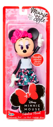 Muñeca Minnie Mouse Style Disney Fabulous Floral