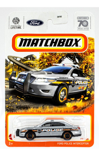 Matchbox - Vehículo Ford Police Interceptor - 30782