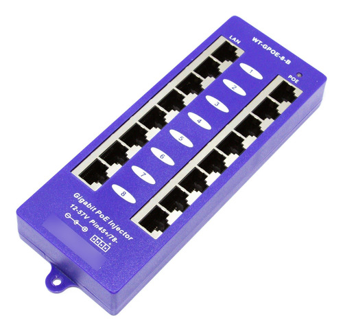 Gigabit Poe Injector 8port