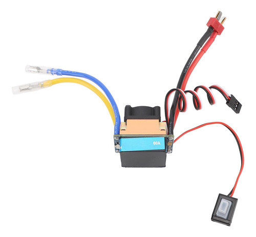 Controlador De Velocidade Esc Escovado 480a, 3 Modos Múltipl