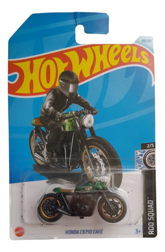 Hot Wheels Honda C8750 Café #49 Una De Las Mejores Motos!