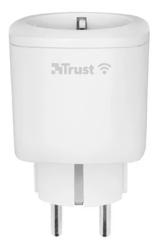 Enchufe Inteligente Wifi Smart Schuko Trust Ios Android Color Blanco