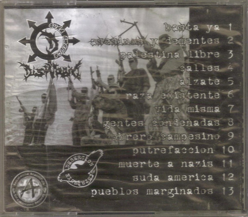Disturbio - Suda America - Grindcore Punk Mexicano Cd Usado (Usado)