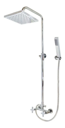 Imagen 1 de 9 de Griferia Ducha Aqualaf 16050 Mailen Columna Exterior
