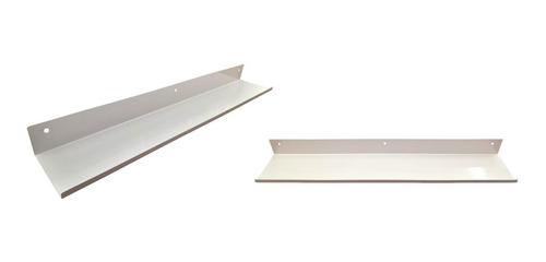 Estante De Pared Flotante 80cm Chapa Deco Organizador Hache