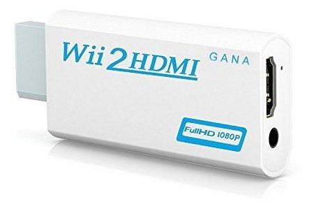 Convertidor De Wii A Hdmi, Adaptador De Gana Wii A Hdmi, Vid