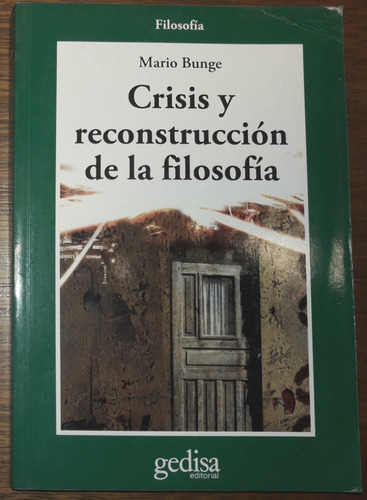 (p) Crisis Y Reconstrucción De La Filosofía