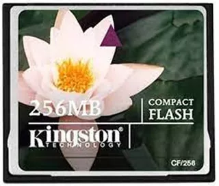 Memoria Compact Flash 256mb Kingston Control Numerico/camara
