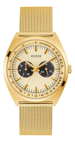 Relógio Guess Unissex Dourado Analógico - Gw0336g2