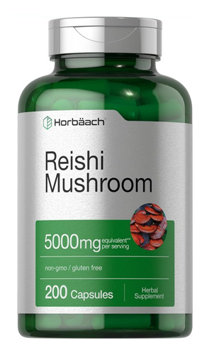 Reishi Nushroom 5000mg Sistema Inmune