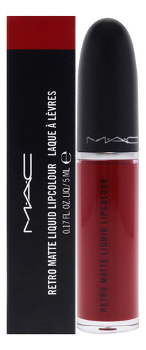 Lápiz Labial Mac Retro Matte Liquid 105 Feels So Grand, 5 Ml