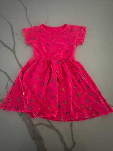 Vestido Rosado 2t Niña Marca Delias Girls