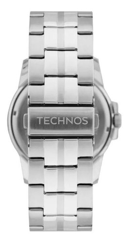 Relógio Technos Masculino Prateado 2117lah/1b