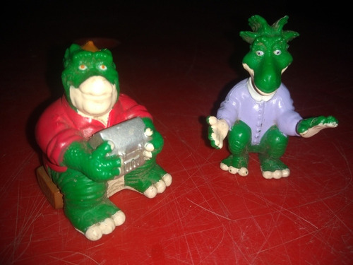 Subway Toy Disney Dinosaurios Earl Y Fran Sinclair Vintage