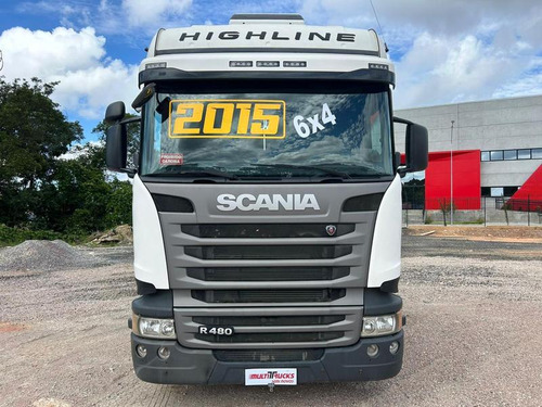 Scania R480 6x4 2015 Com Retarder