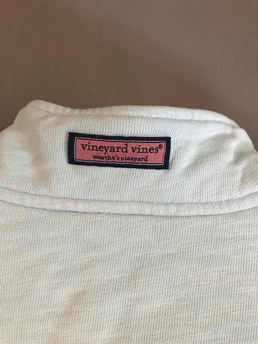 Sudadera Unisex Vineyard Vines Talla S Color Aqua (Usado)