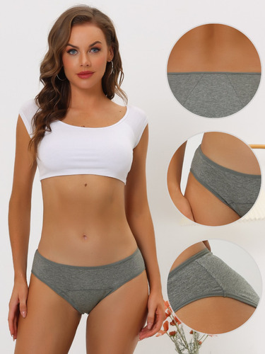 Bragas Mujer De Cintura Media Baja Calzoncillo Ropa Interior
