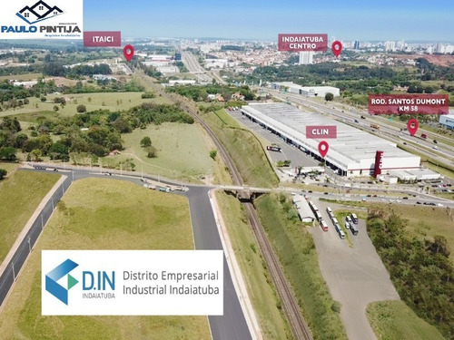 Imagem 5 de 6 de Lançamento - Din Distrito Industrial De Indaiatuba Lotes A Partir De 475m - Te01456 - 34932500