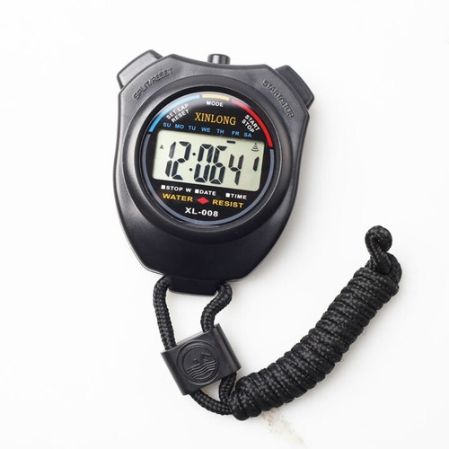 Cronometro Digital Resistente Al Agua Para Deportes