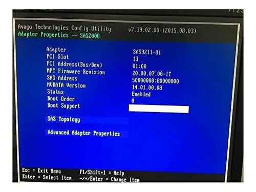 Controlador De Tarjeta Lsi I Raid Sata Sas Pci E 6 Gbps Hba