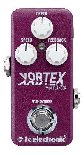 Tc Electronic Vortex Mini Flanger Color Morado