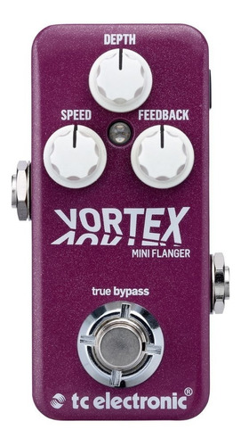 Tc Electronic Vortex Mini Flanger Pedal Guitarra Eléctrica